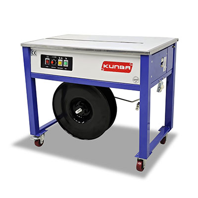 low table semi automatic strapping machine