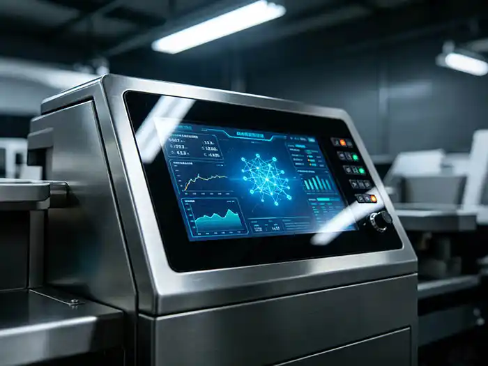Next-generation vacuum packing machine with AI cycle optimization and digital control panel